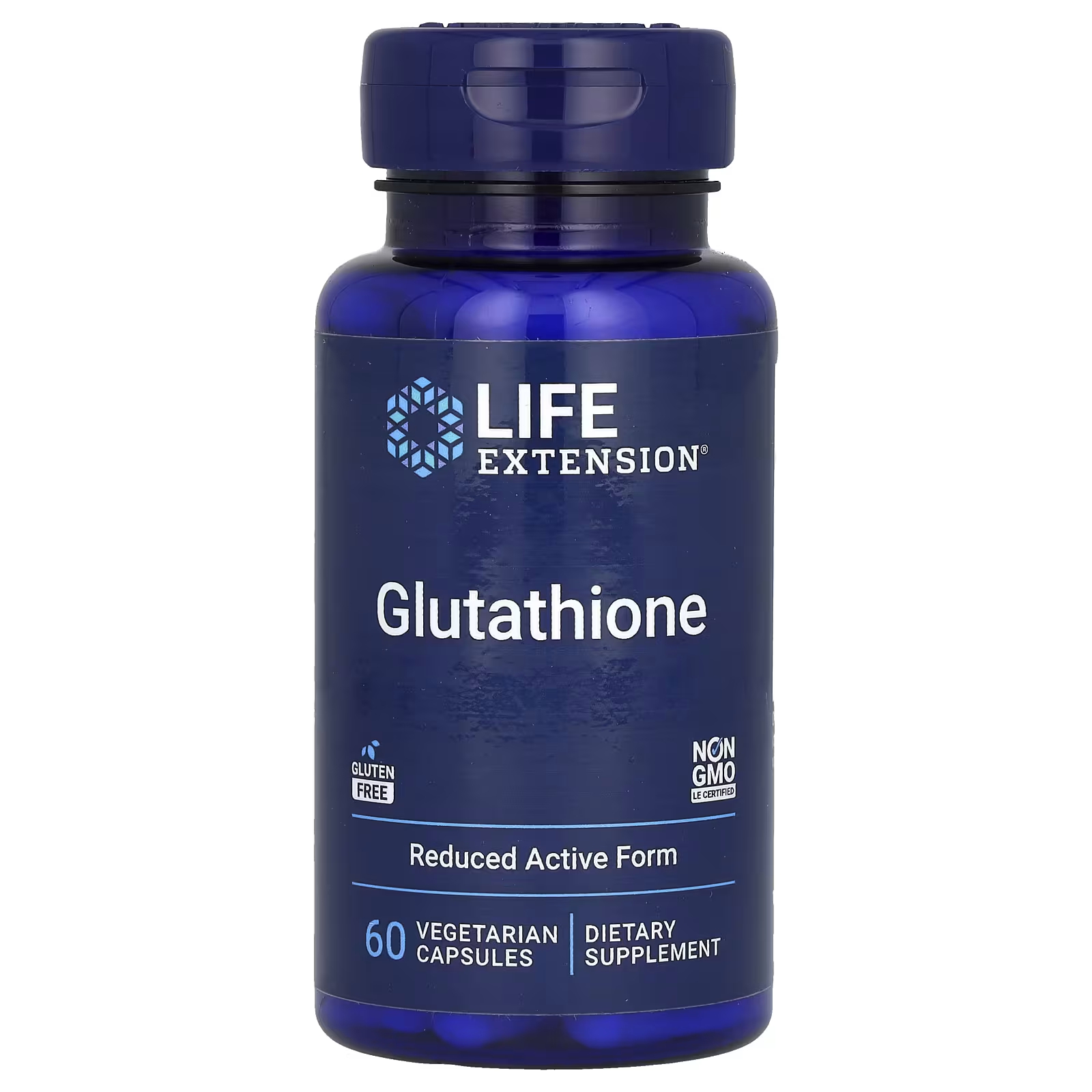 Глутатион Life Extension, 60 капсул life extension улучшенная формула расторопши 60 капсул