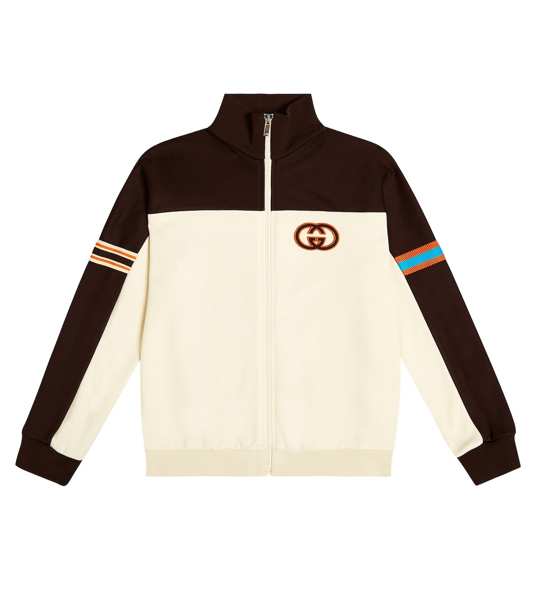 

Спортивная куртка из джерси Interlocking G Gucci, разноцветный