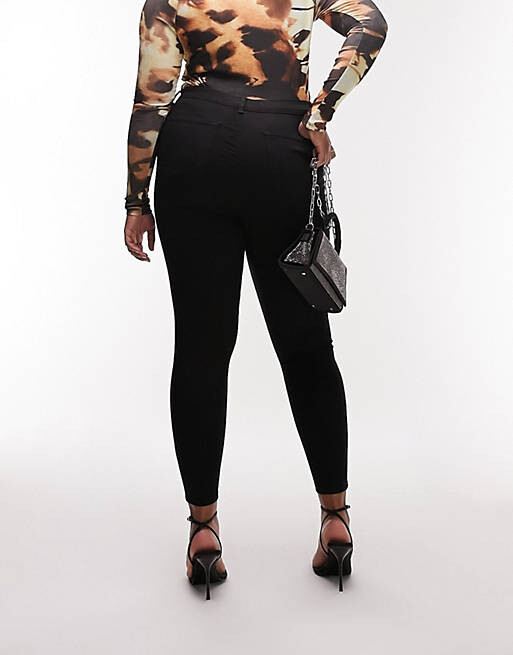 

Черные джинсы Topshop Curve Joni
