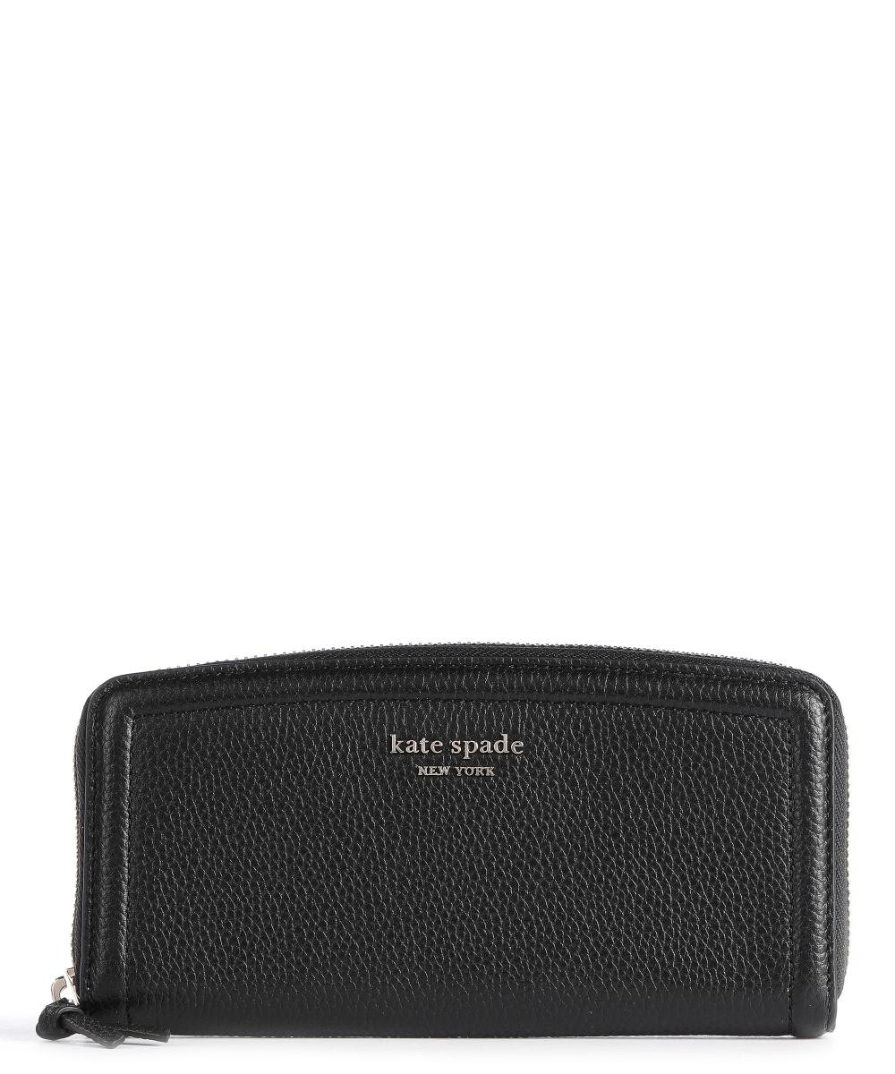 

Кошелек Knott из зернистой яловой кожи Kate Spade New York, черный