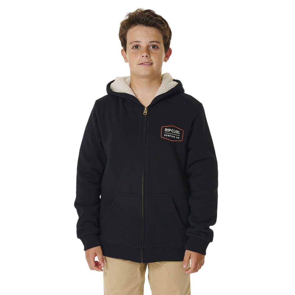 

Толстовка Rip Curl Lined Fleece Full Zip, черный