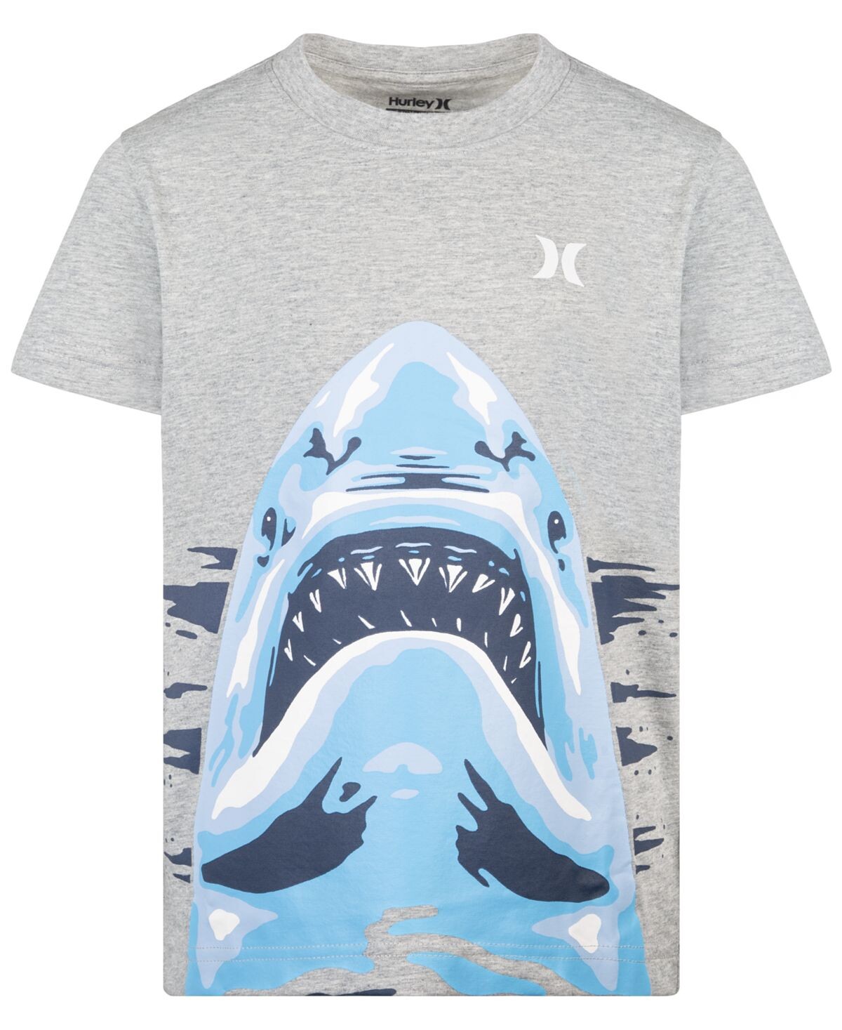 

Футболка с короткими рукавами Little Boys Shark Breach Hurley