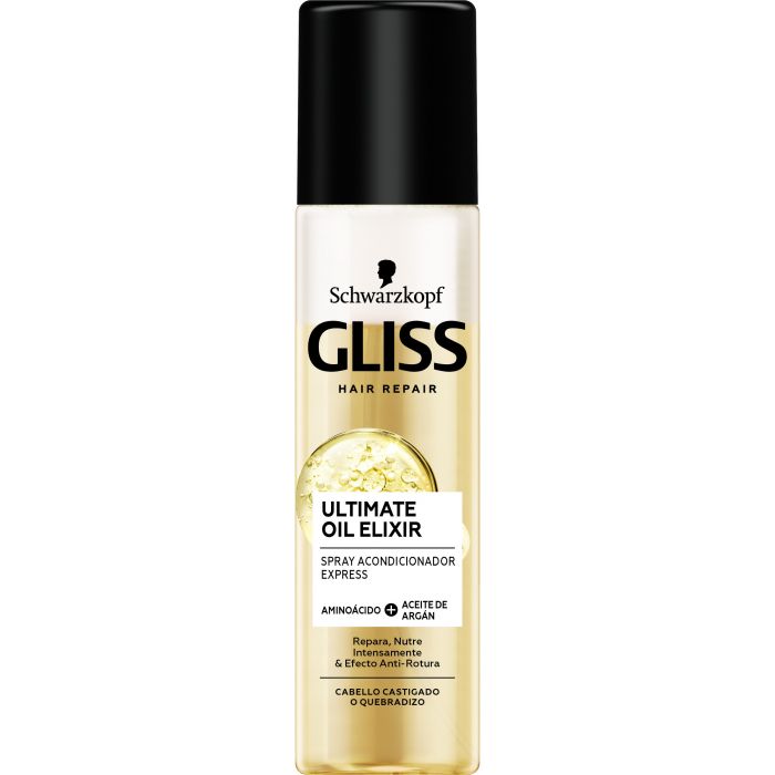 Кондиционер для волос Spray Acondicionador Express Ultimate Oil Elixir Gliss, 200 ml express tt410d38