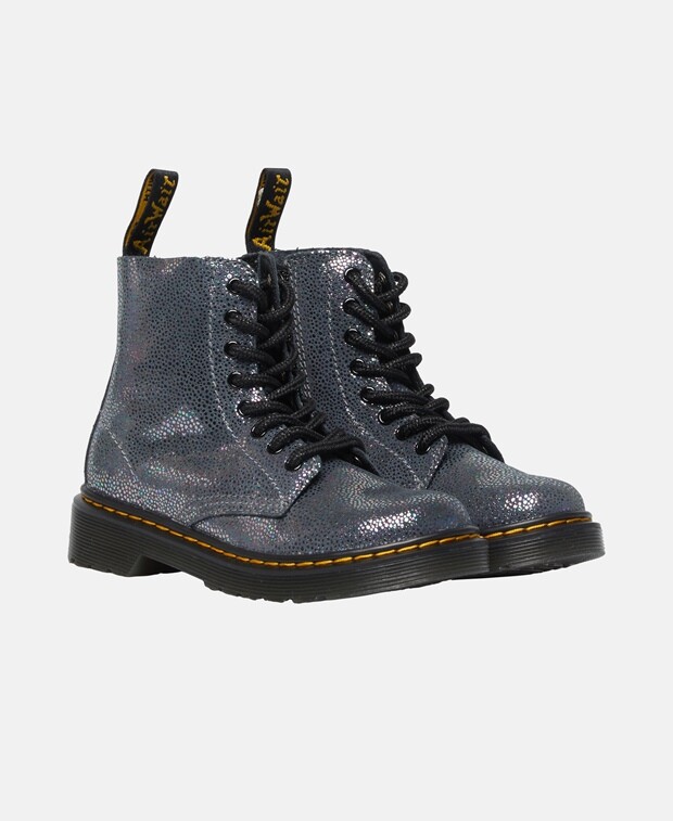 

Ботинки на шнуровке Dr. Martens, светло-синий