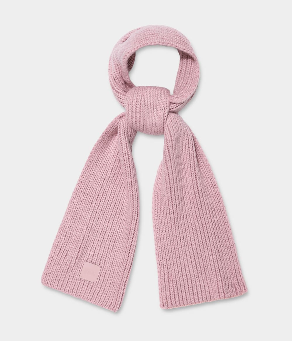 

Шарф Chunky Rib Knit Scarf UGG, розовый