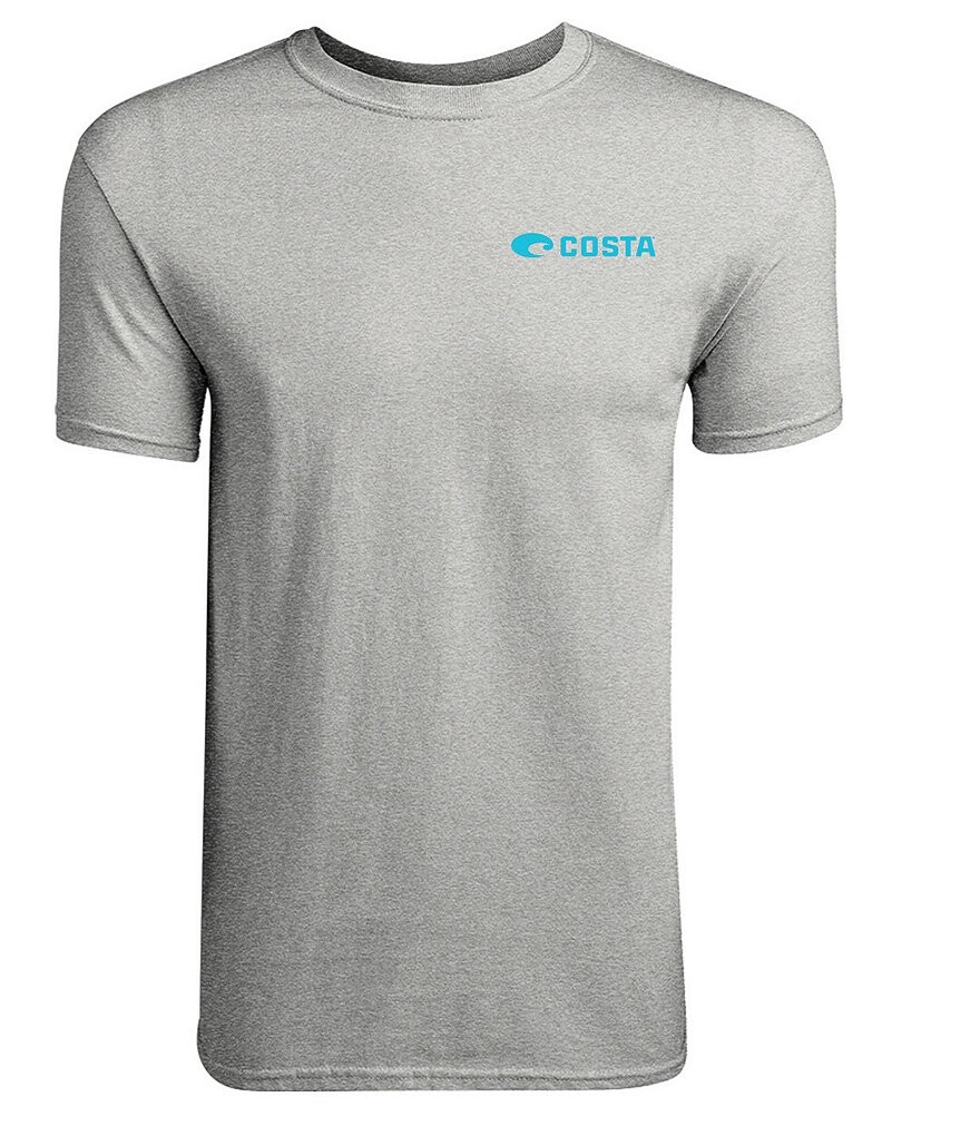 

Футболка с короткими рукавами и графическим рисунком Costa Topwater, серый