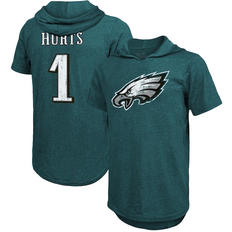 

Футболка с коротким рукавом Majestic Threads Philadelphia Eagles, зеленый