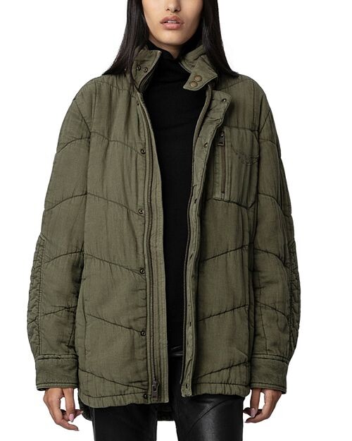 

Куртка Kalice из хлопкового твила Zadig & Voltaire, цвет Multi