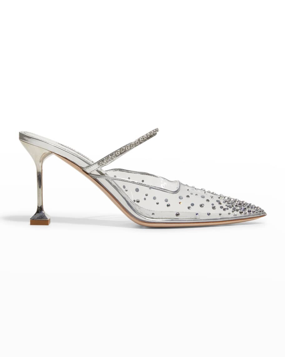 

Кристально чистые туфли без задника Miu Miu