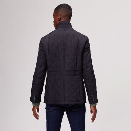 

Стеганая куртка Lutz мужская Barbour, темно-синий