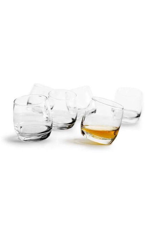 Шелковые стаканы для виски, 6 шт. Sagaform, прозрачный стаканы для виски с пепельницей застольный