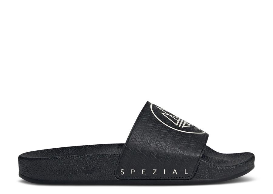 

Кроссовки adidas Adilette Spzl Slide 'Core Black', черный