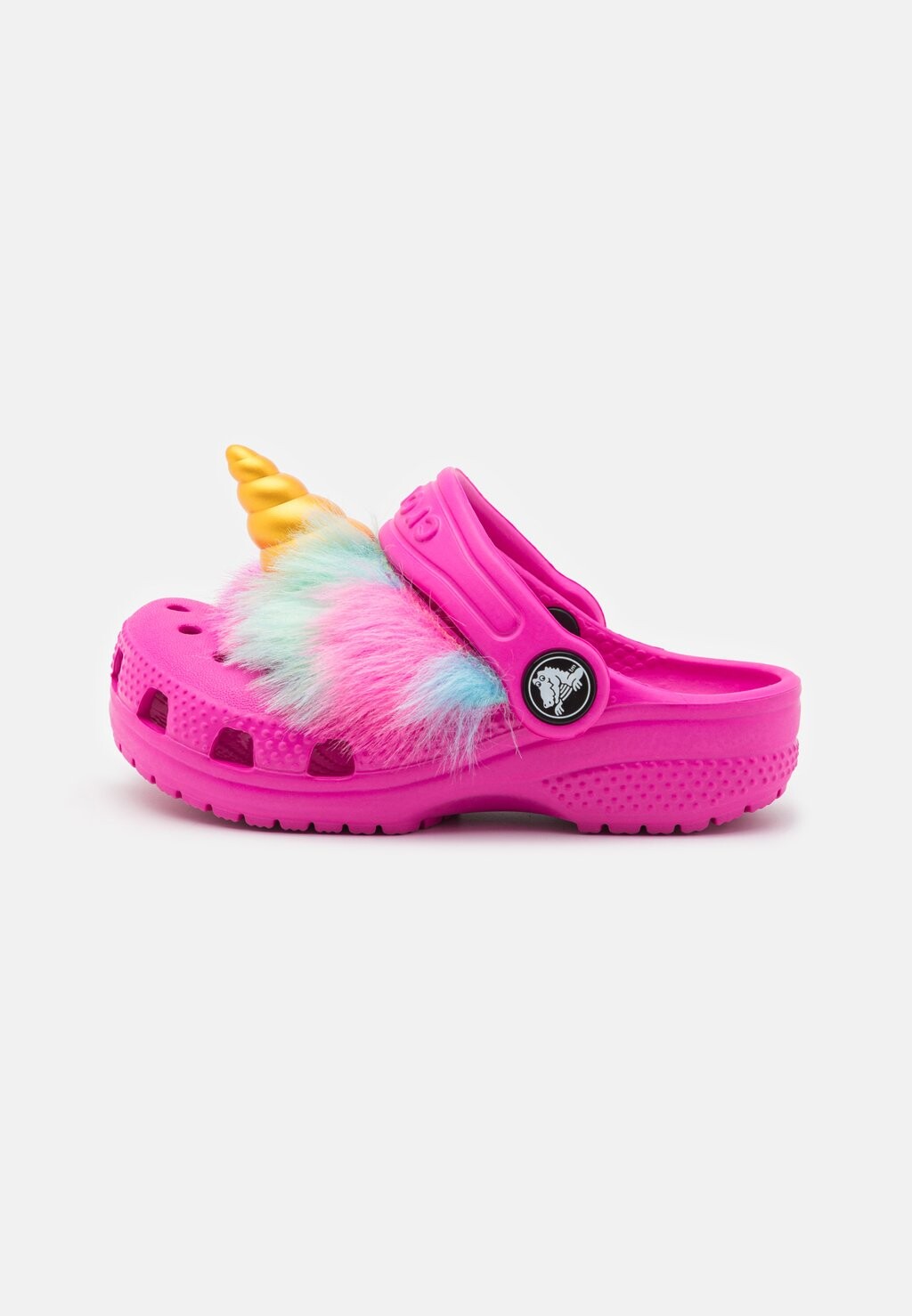 

Сандалии CLASSIC I AM UNICORN CLOG Crocs, цвет juice