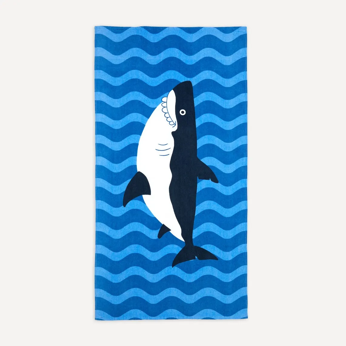 

Детское пляжное полотенце Mini Home Shark - El Corte Inglés, синий