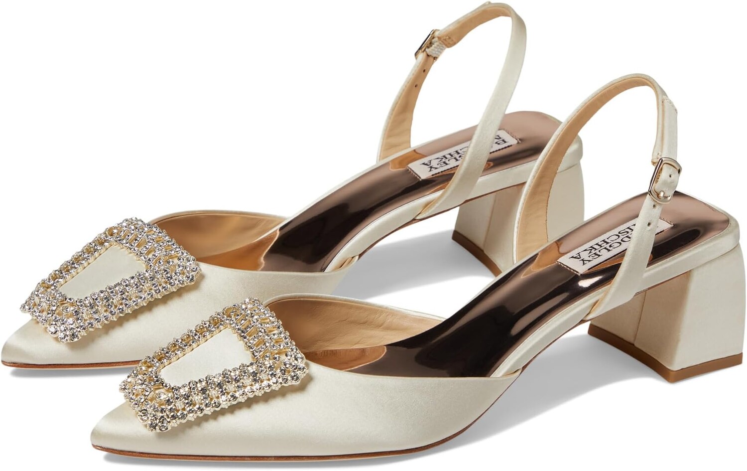 

Туфли Emmie Badgley Mischka, слоновая кость, Бежевый