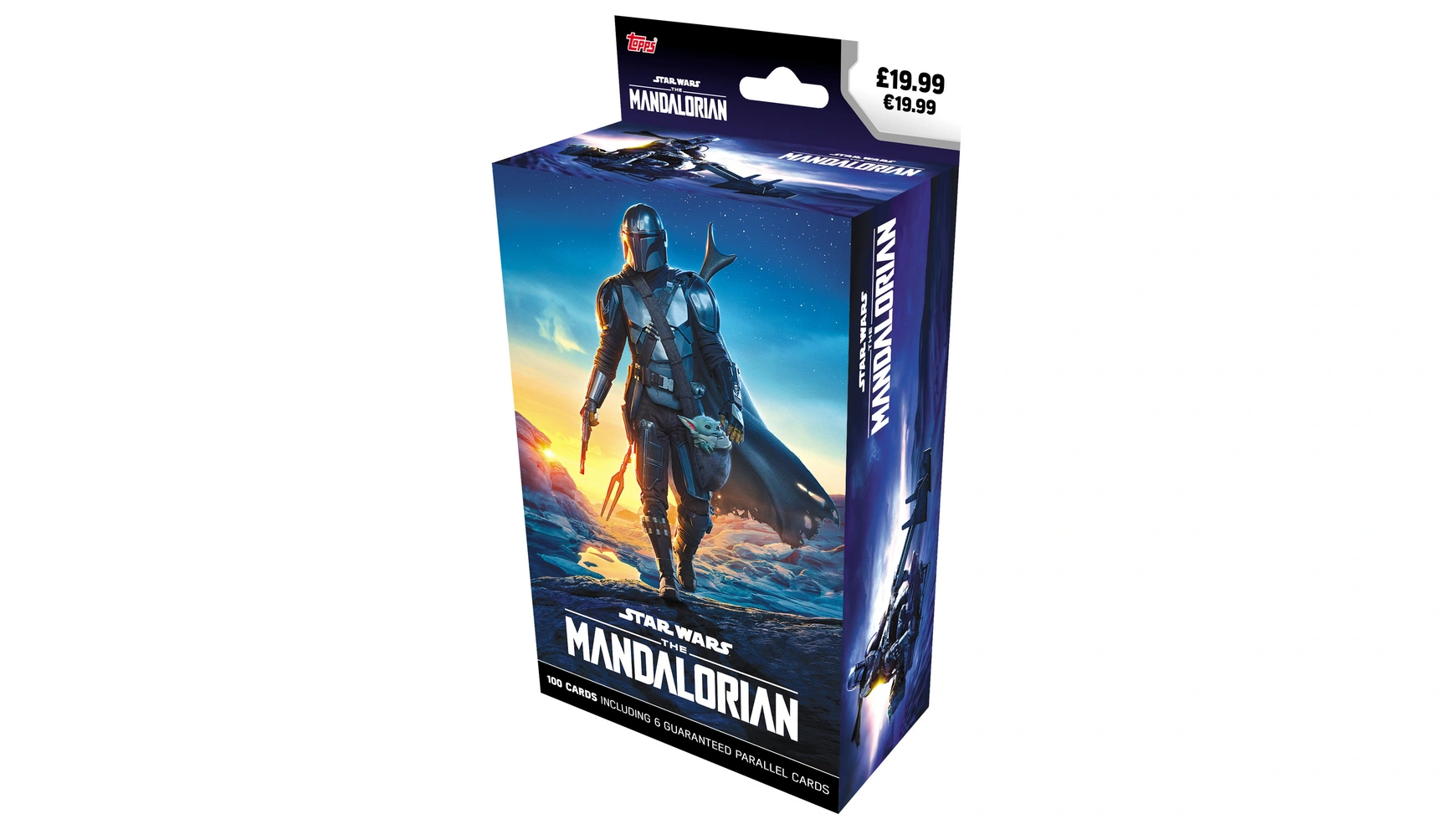

Topps коллекционные карточки мандалорцев из Звездных войн премиум-бокс