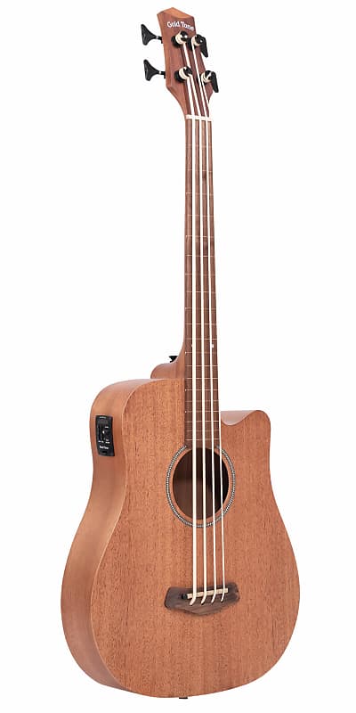Басс гитара Gold Tone M-Bass25FL 25-Inch Scale Fretless Acoustic-Electric MicroBass with Gig Bag