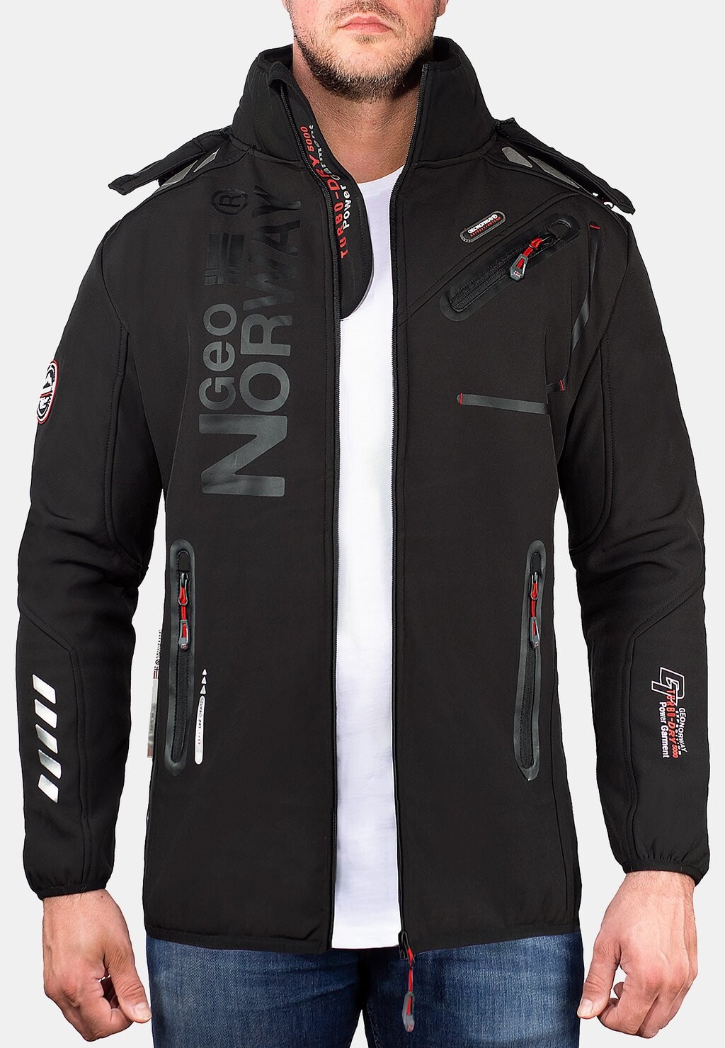 

Куртка для активного отдыха REGULAR FIT Geo Norway, цвет schwarz