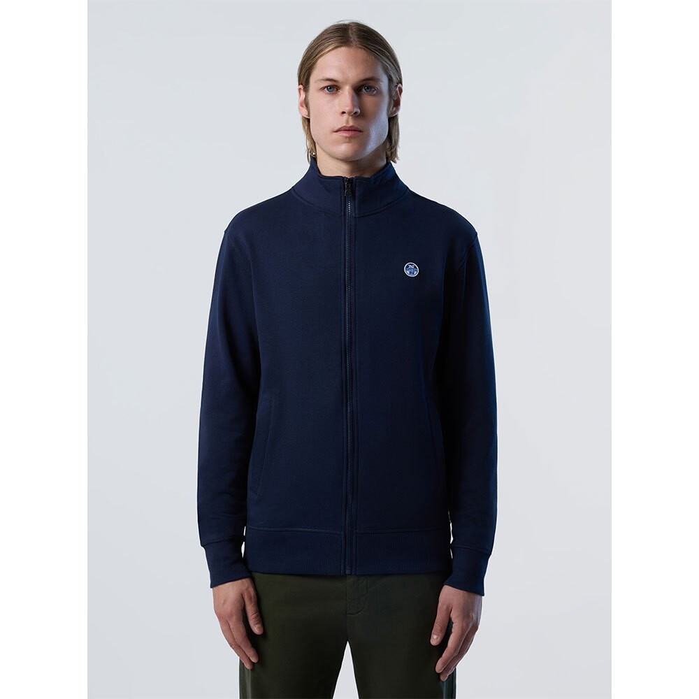 

Толстовка North Sails Logo Full Zip, синий