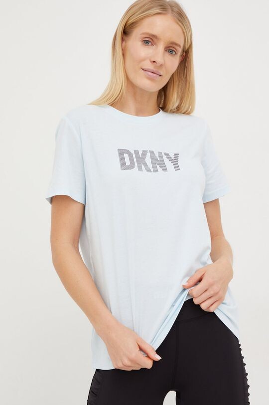 

Прекрасная футболка DKNY, синий, Красный