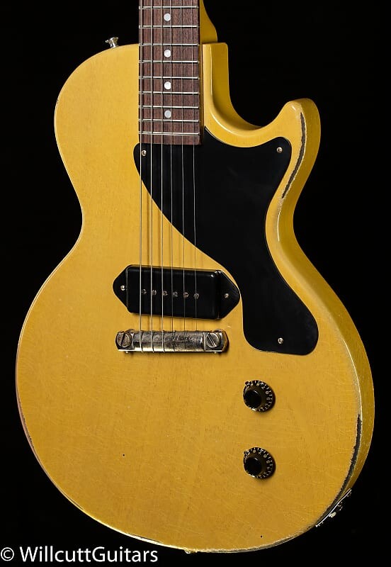 

Электрогитара Gibson Custom Shop 1957 Les Paul Junior Single Cut Reissue Murphy Lab Heavy Aged TV Yellow