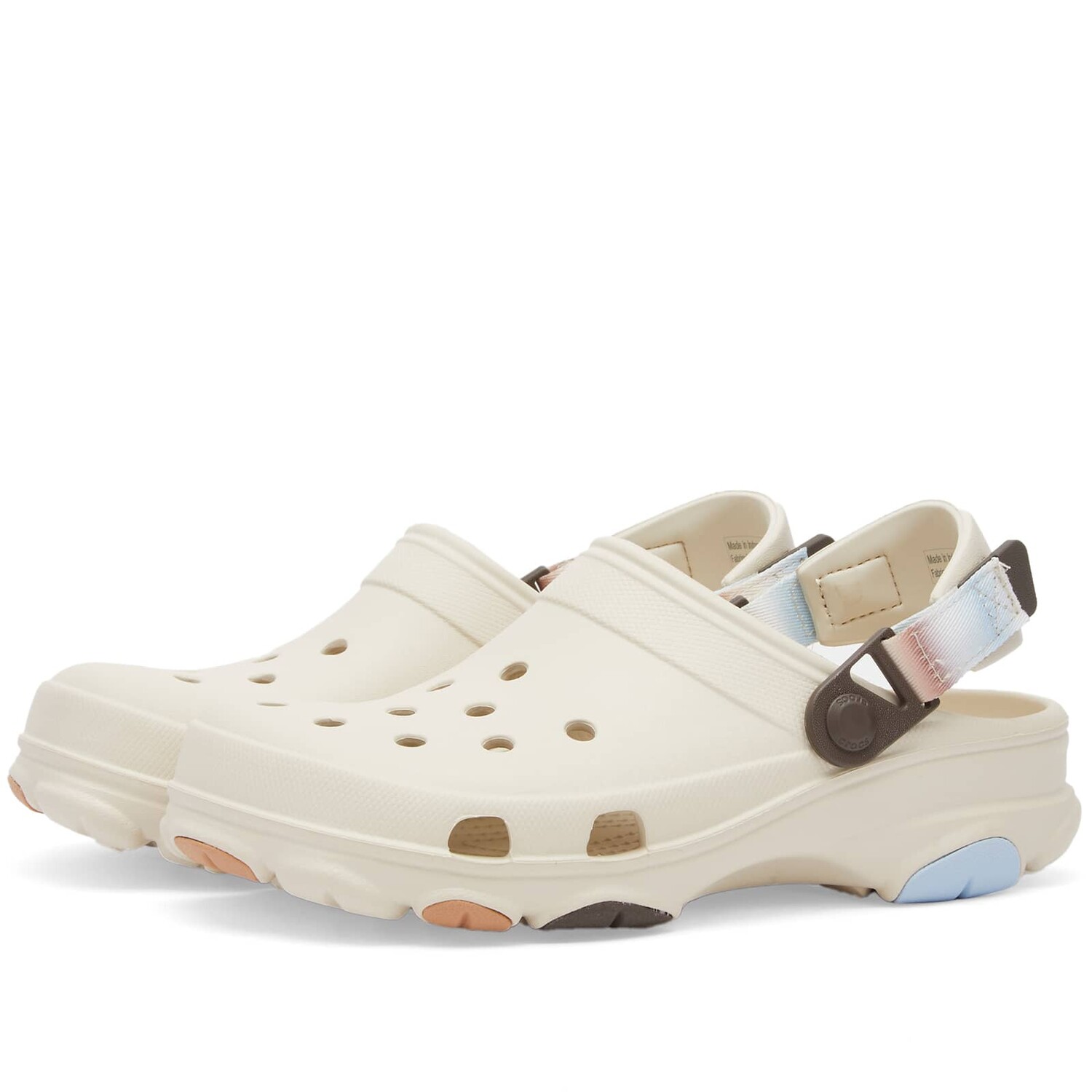 

Сандалии Crocs All Terrain Color Dip Clog, цвет Stucco & Multi