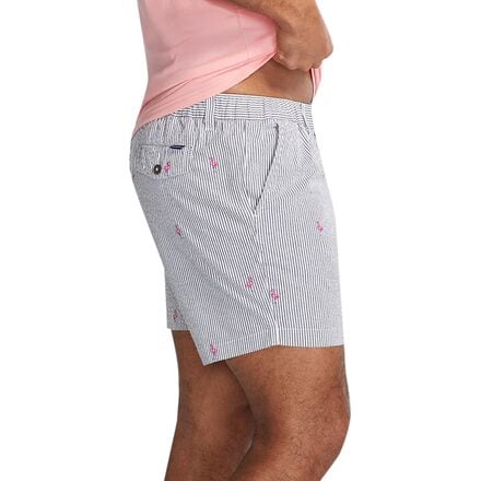 Короткие шорты Originals из хлопчатобумажного волокна 5,5 дюйма мужские Chubbies, цвет The Flamingo Racers