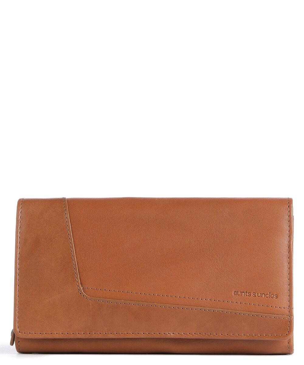 

RFID-кошелек Grandma's Luxury Club Hazel из воловьей кожи Aunts & Uncles, коричневый