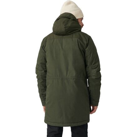 

Шерстяная стеганая парка Singi мужская Fjallraven, темно-зеленый