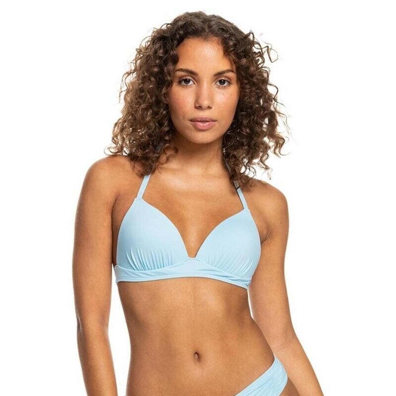 

Топ бикини Roxy Triangle Beach Classics голубой