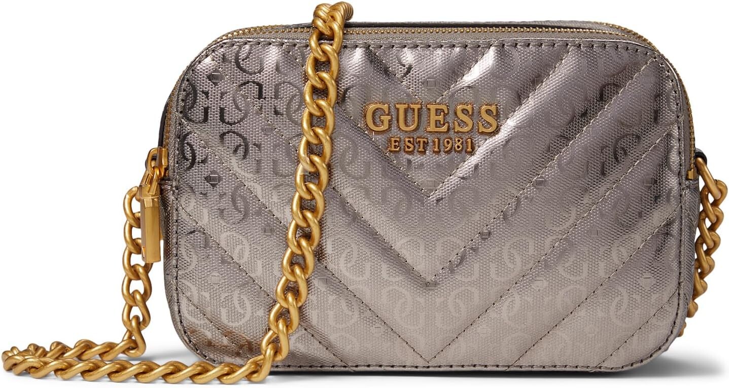 

Сумка кросс-боди GUESS Jania Crossbody Camera, цвет Pewter
