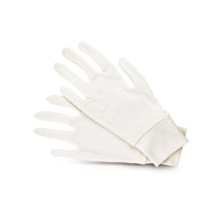 Хлопковые косметические перчатки Donegal с манжетой 6105