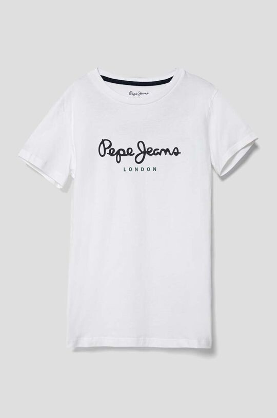 

Pepe Jeans Детская хлопковая футболка, белый