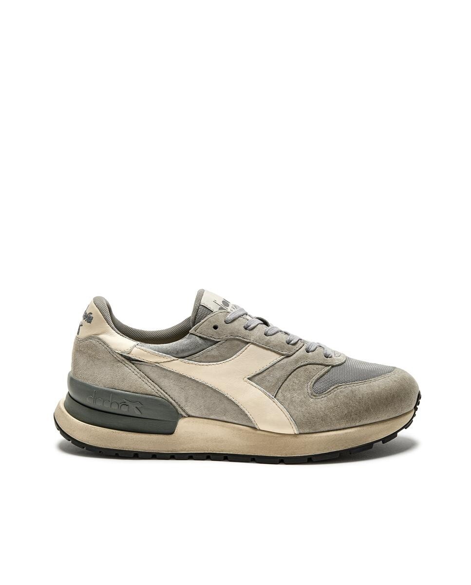 

Мужские спортивные туфли из кожи и зубчатой ​​подошвы Diadora Heritage, серый