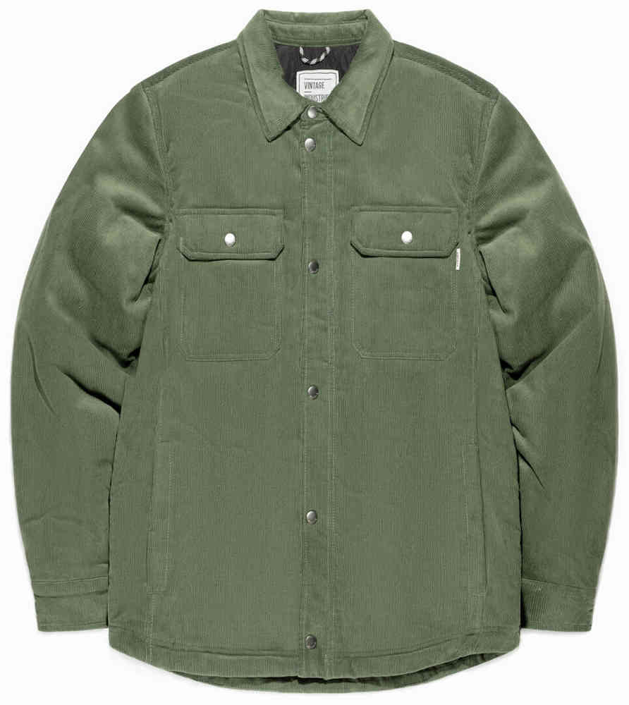 цена Стеганая куртка Steven Vintage Industries, оливковое
