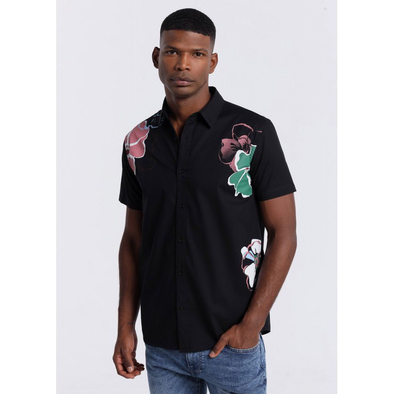 цена Рубашка с коротким рукавом Victorio & Lucchino 134518-4558-477, черный