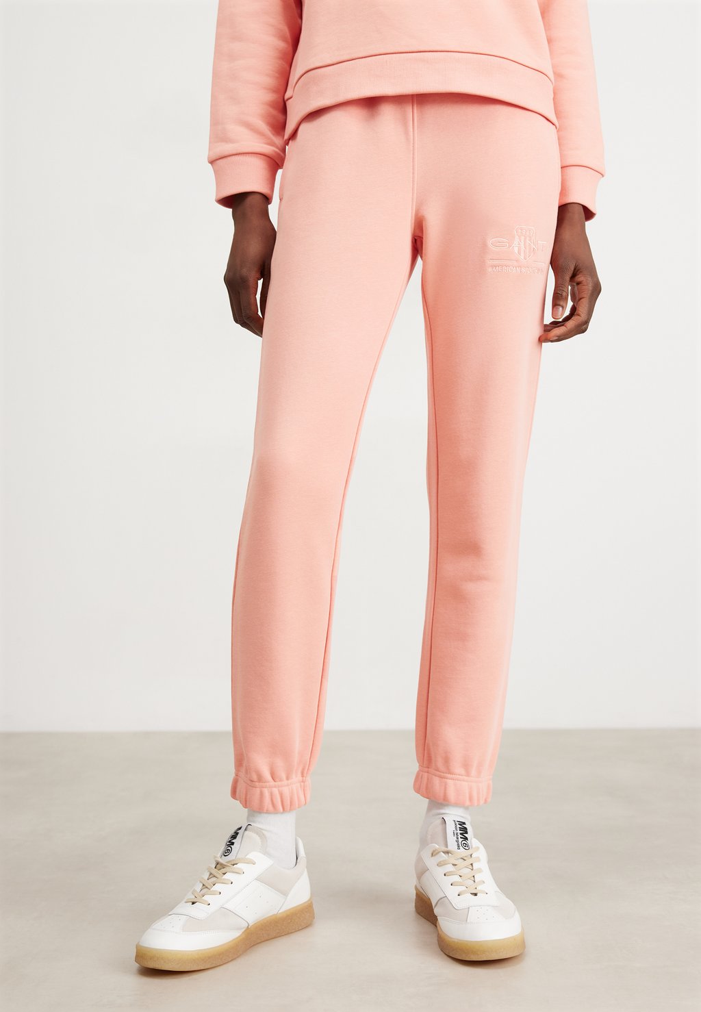 Спортивные брюки TONAL SHIELD GANT, розовый