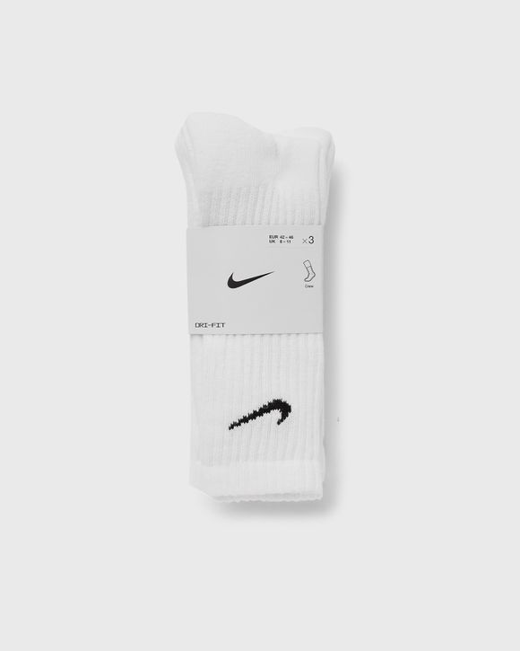 

Носки Nike Cushioned Training Crew Socks (3 Pairs), белый