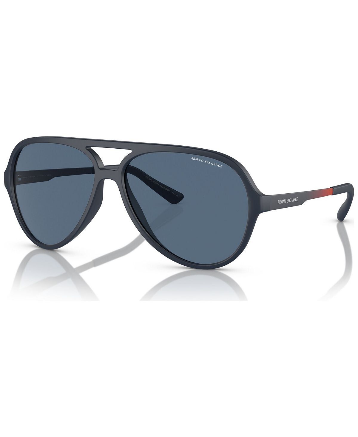 

Мужские солнцезащитные очки с низкой перемычкой, AX4133SF Armani Exchange