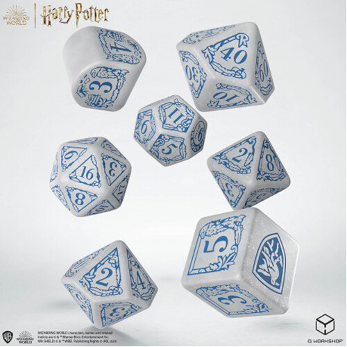 

Игровые кубики Harry Potter Ravenclaw Modern Dice – White