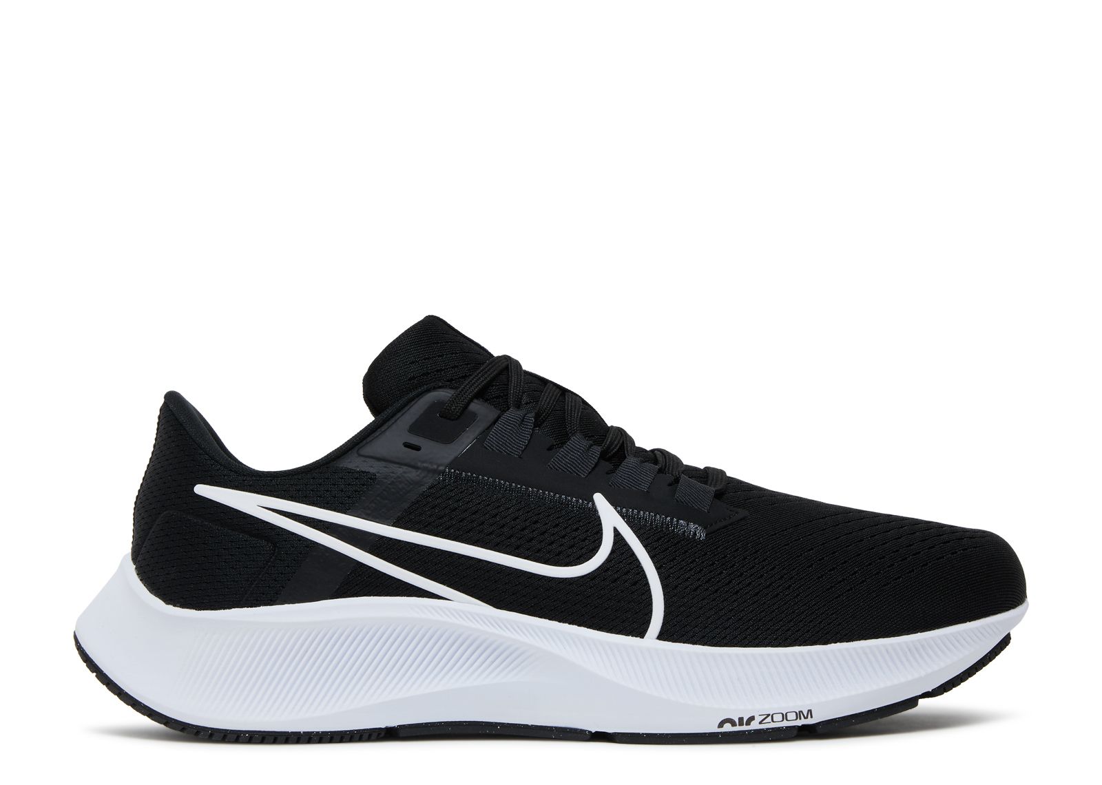 Кроссовки Nike Air Zoom Pegasus 38 Extra Wide 'Black White', черный