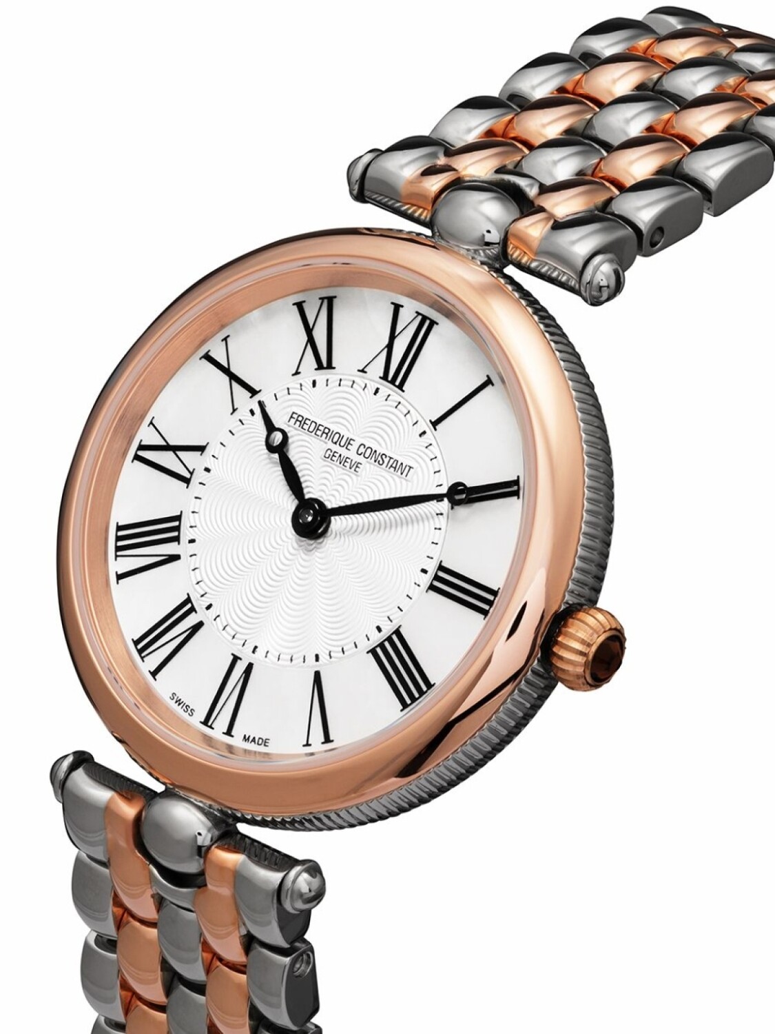 

Наручные часы Classic Art Deco Round 30 мм Frederique Constant, серебряный