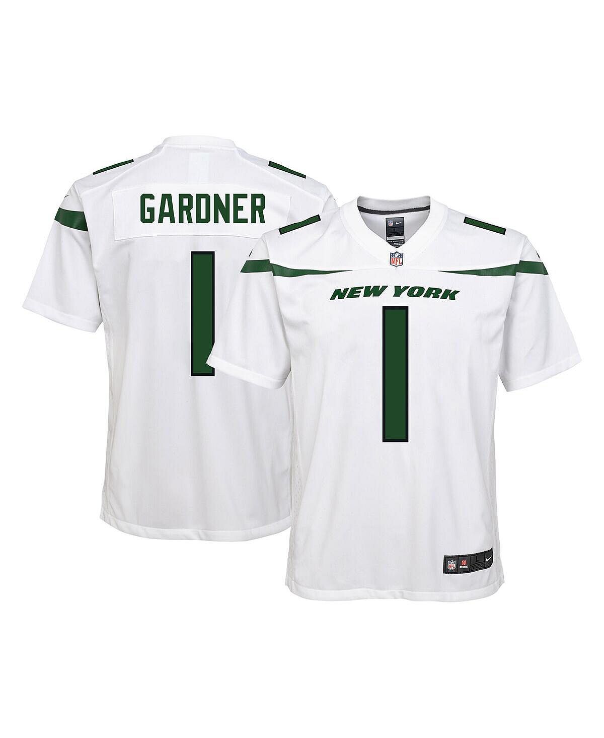 

Белая футболка команды Big Boys Ahmad Sauce Gardner New York Jets Nike