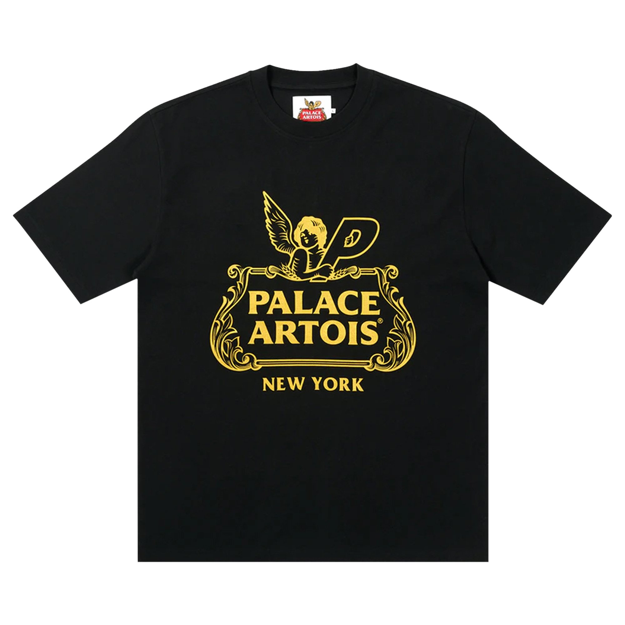 Футболка Chalice Palace x Stella Artois, черная толстовка palace x stella artois hood gold золотой