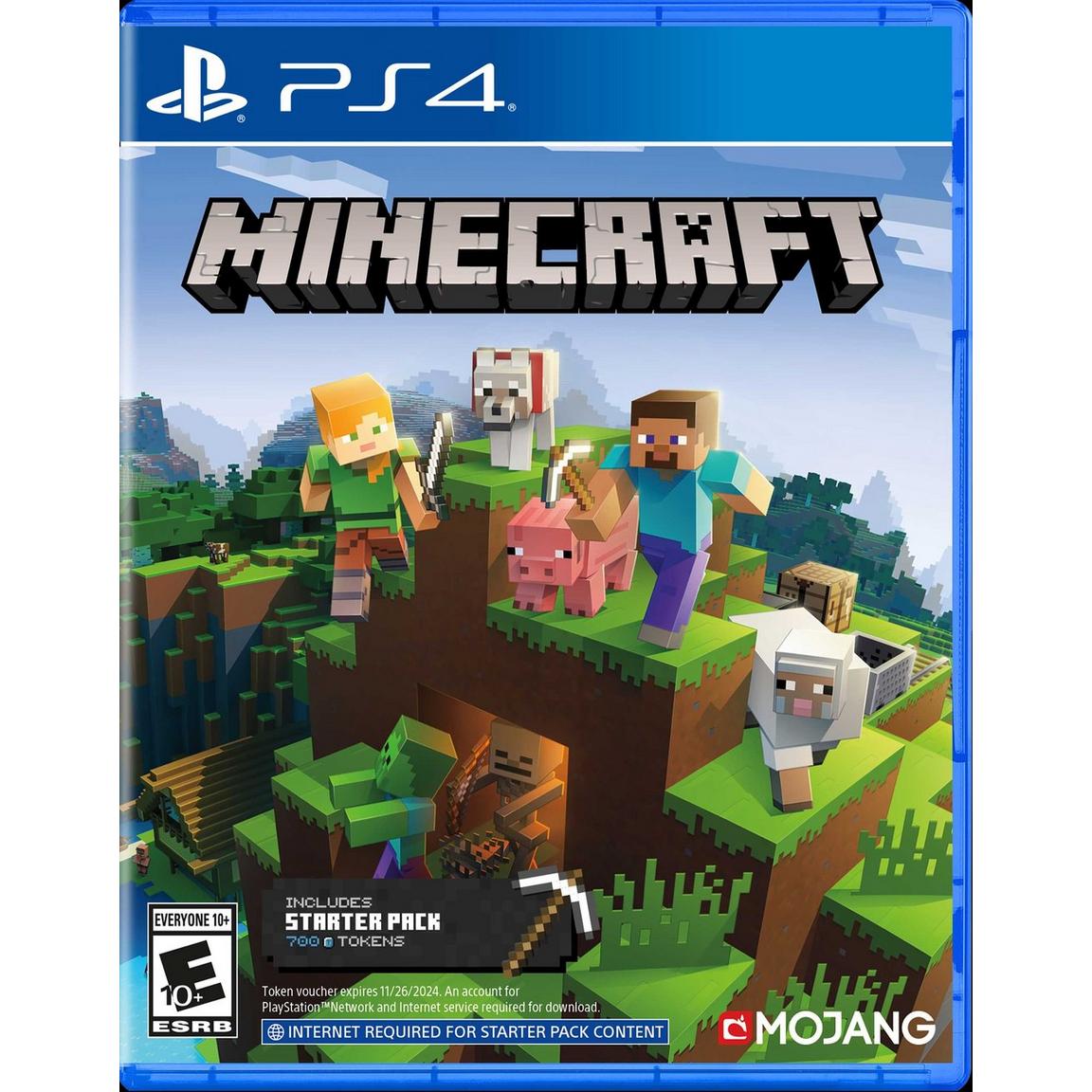 игра minecraft bedrock ps vr для playstation 4 Видеоигра Minecraft Starter Collection - PlayStation 4