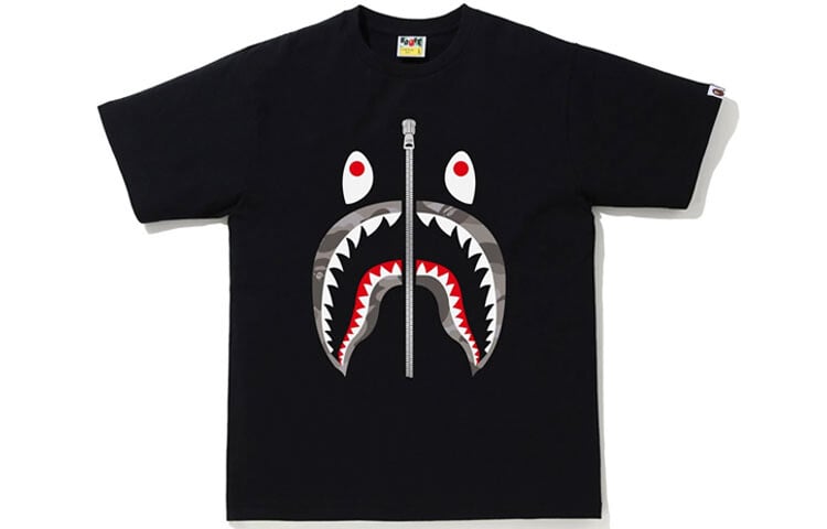 

Мужская футболка A Bathing Ape, черный/зеленый