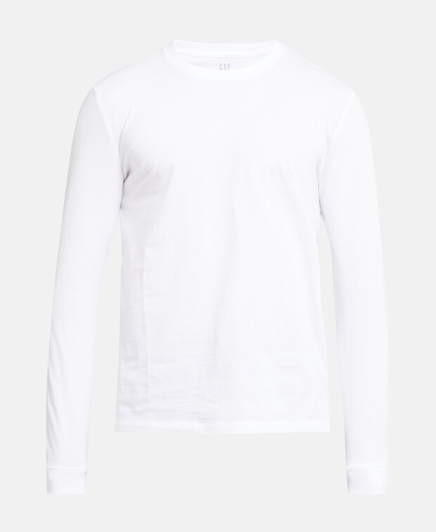 

Топ с длинными рукавами Gap, белый