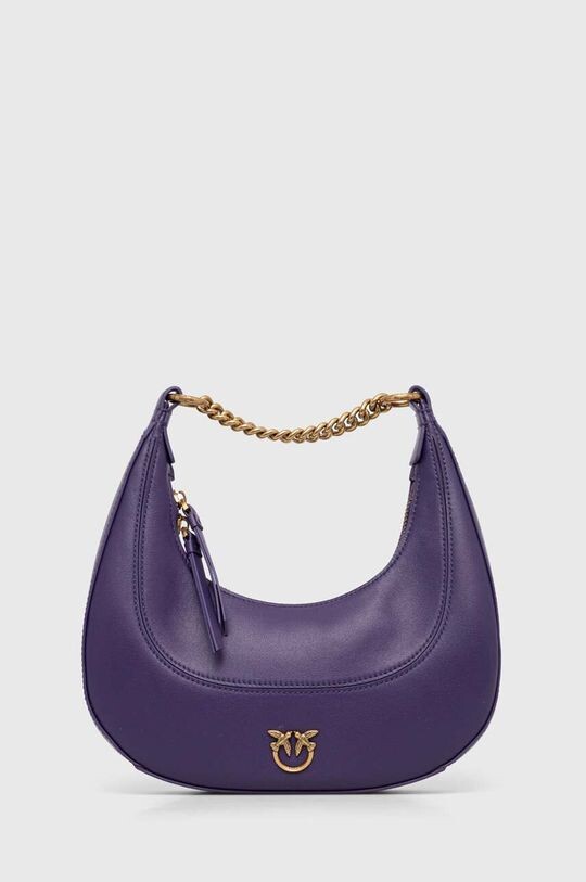 

Кожаная сумка Pinko, фиолетовый