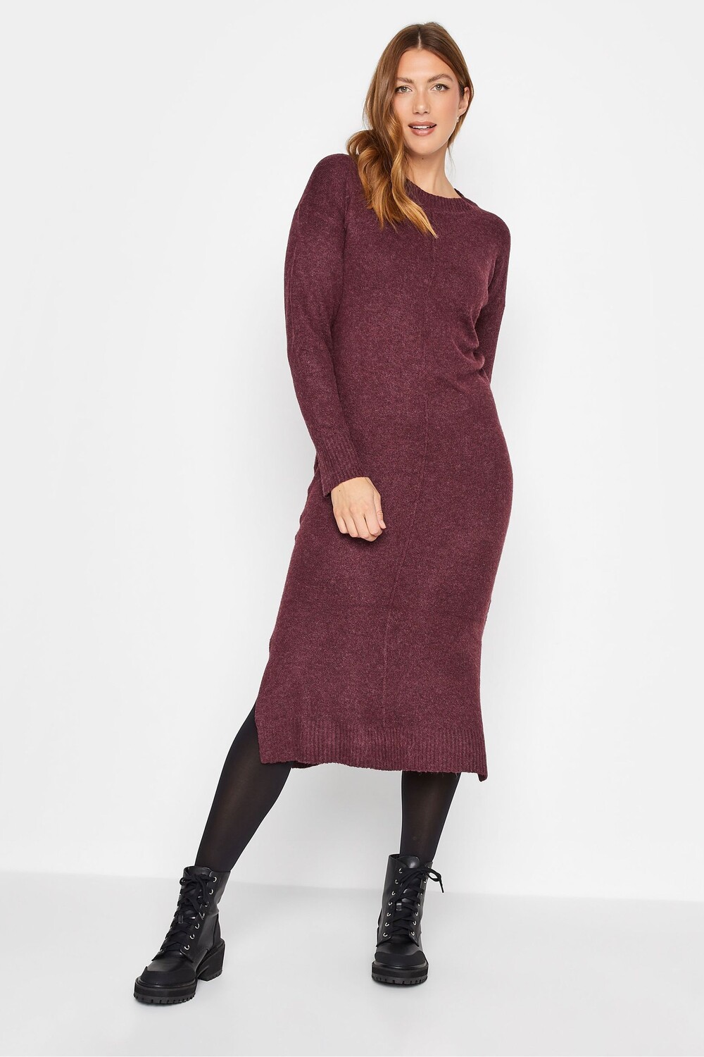 

Трикотажное платье миди Long Tall Sally, красный
