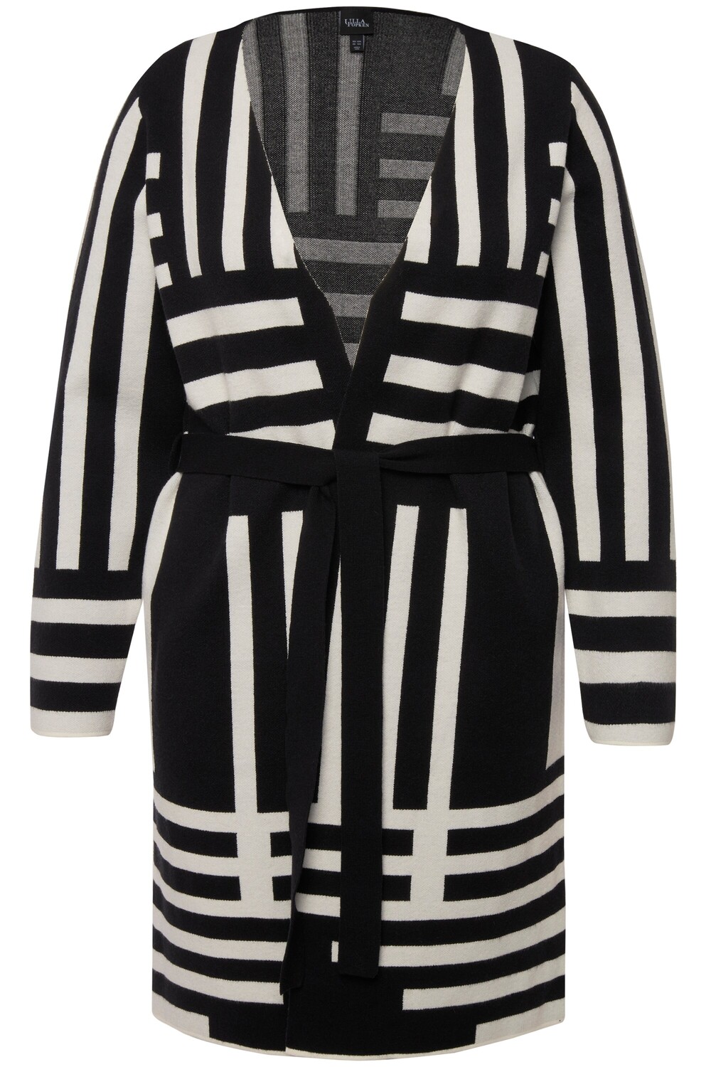 

Толстовка Ulla Popken Strickjacke, черный